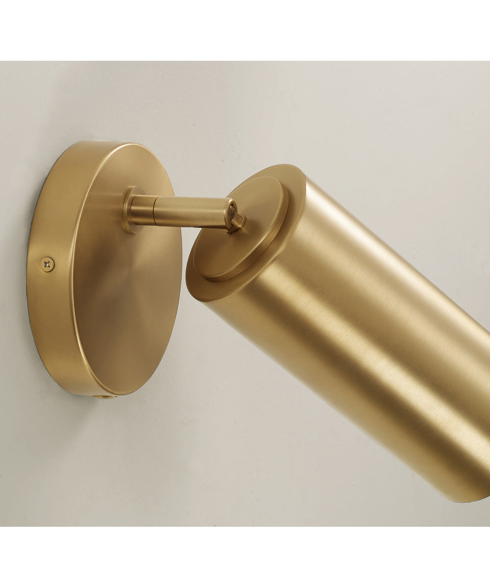 Robbie 1-Light Sconce Aged Brass