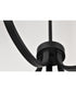Solara 5-Light Chandelier Matte Black