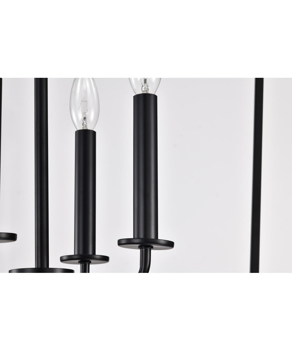 Emma 4-Light Pendant Matte Black
