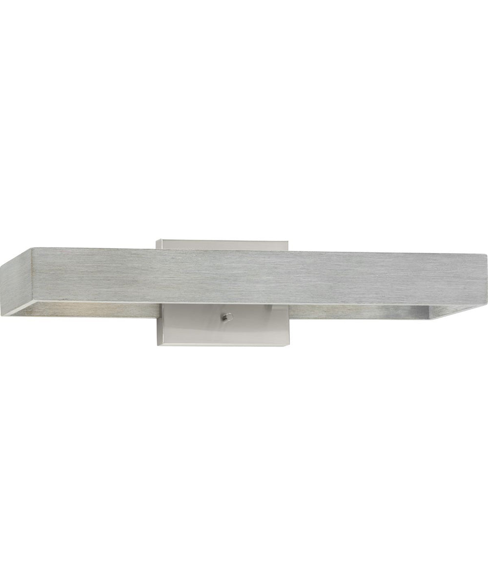 Boundary 2-Light Wall Bracket Brushed Nickel