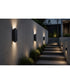 Fractal LED Outdoor Sconce Black