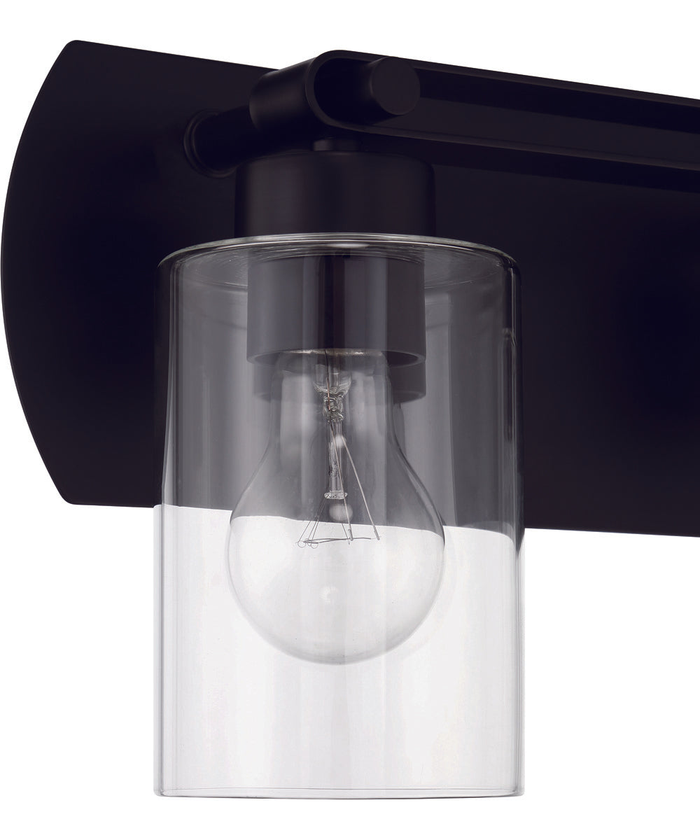 Hendrix 2-Light Lighting Flat Black