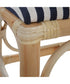 Laguna Small Striped Bench
