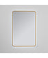 Aero Mirror Brushed Brass