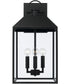 Nelson 4-Light Outdoor Wall-Lantern Black