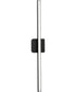Phase 4 32 in. Large Modern Integrated 3CCT Integrated LED Linear Vanity Light Matte Black