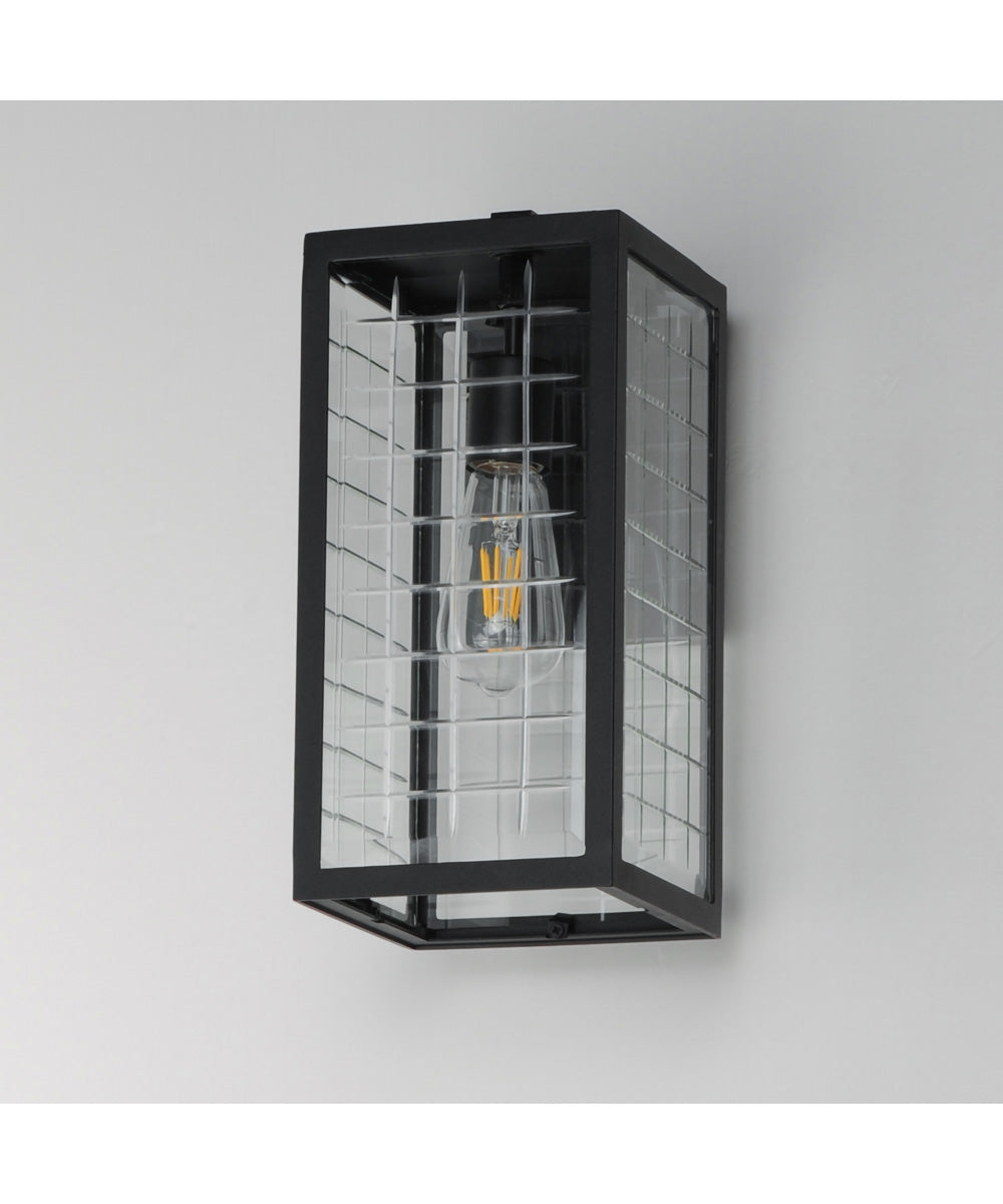 Magnus 1-Light Outdoor Wall Sconce Black