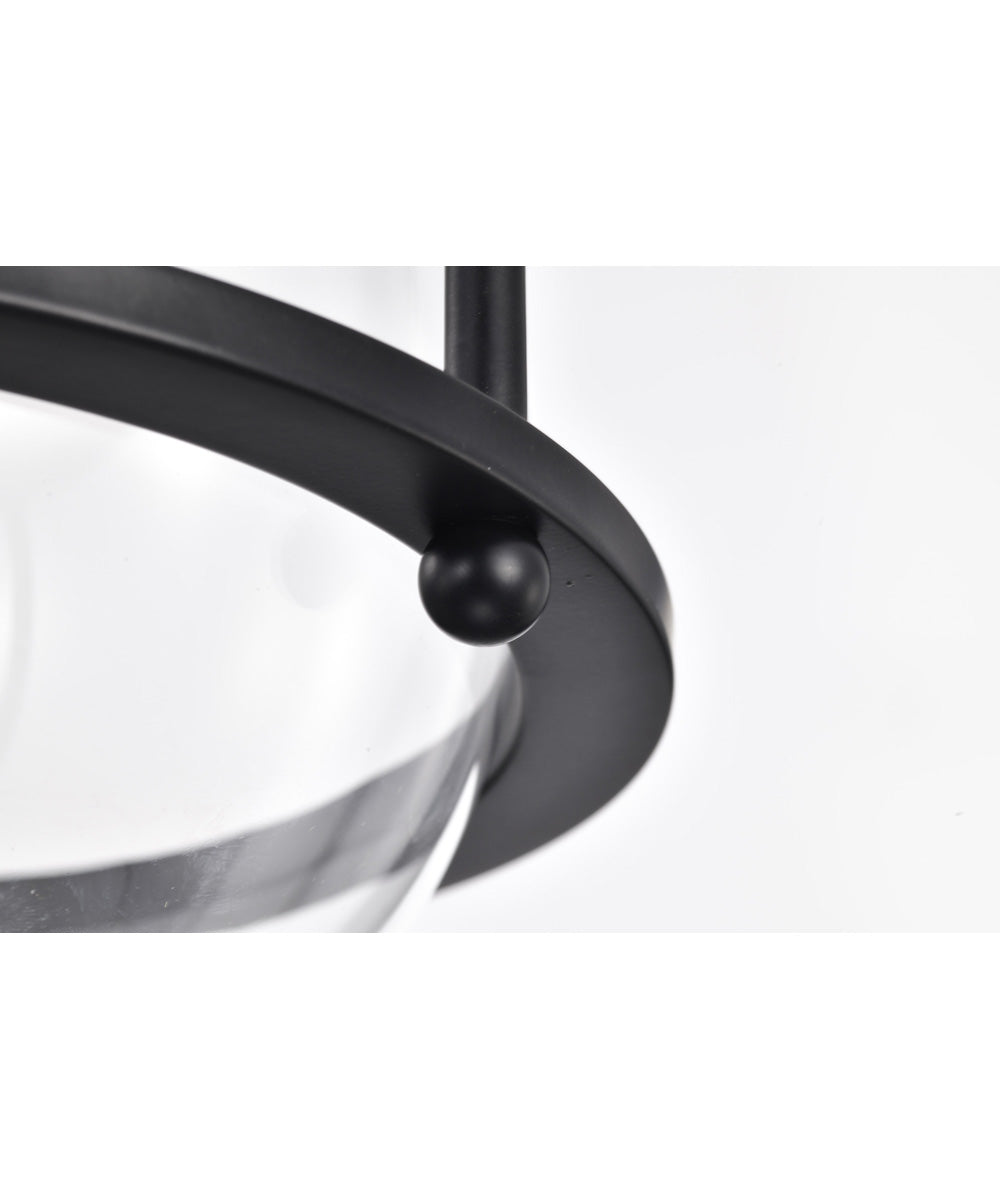Amado 1-Light Pendant Matte Black