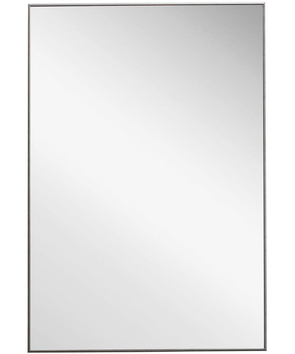21x31" Wall Mirror with Silver Finish