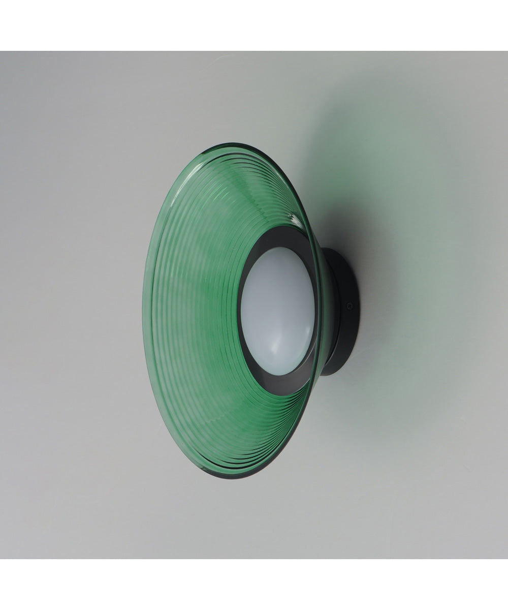 Jensen 12 inch Wall Sconce/Flush Mount Black