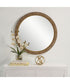 30x30" Wall Mirror Texturde Rattan-Effect
