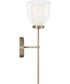 Joss 1-Light Sconce Aged Brass