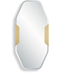 Makari Antique Brass Mirror