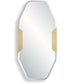 Makari Antique Brass Mirror