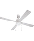 Energy Star McCoy 52" 4 Blade Ceiling Fan 1-Light Fan White
