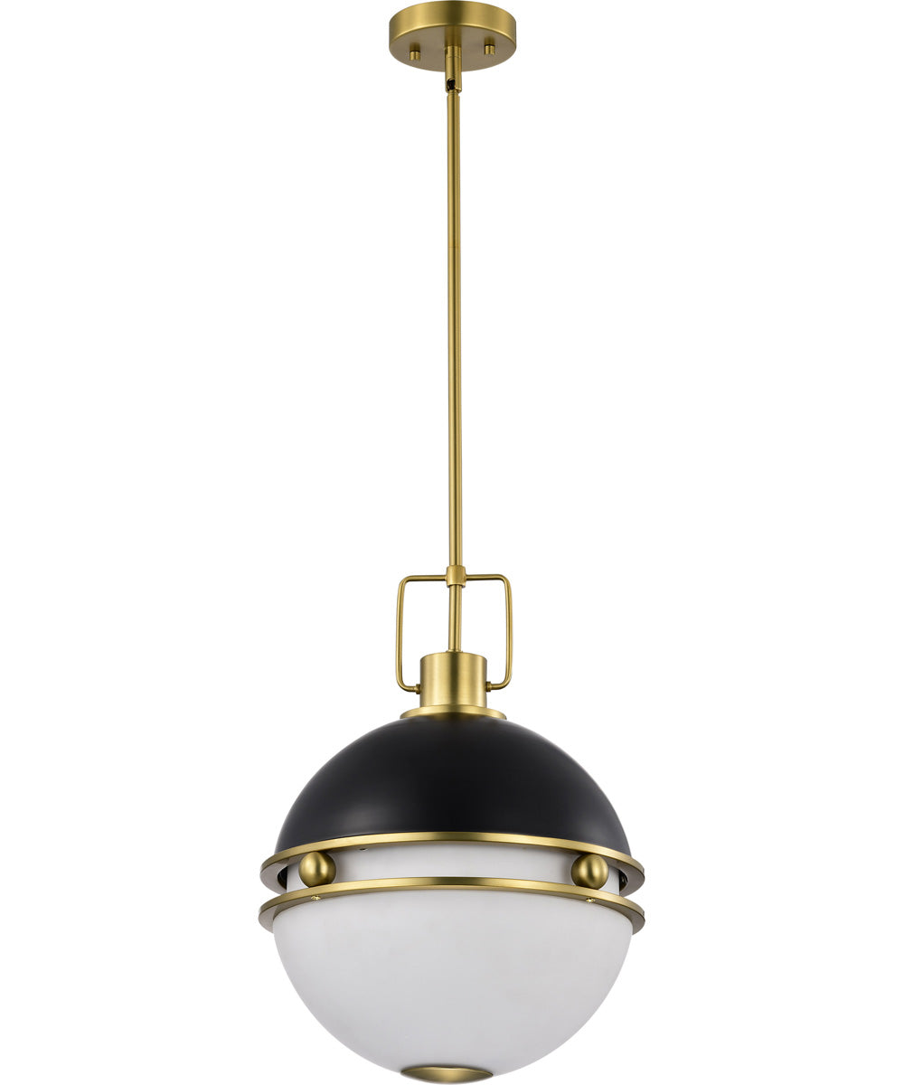 Everton 2-Light Pendant Matte Black