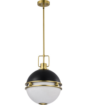 Everton 2-Light Pendant Matte Black