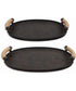 Viggo Bronze Trays, Set of 2