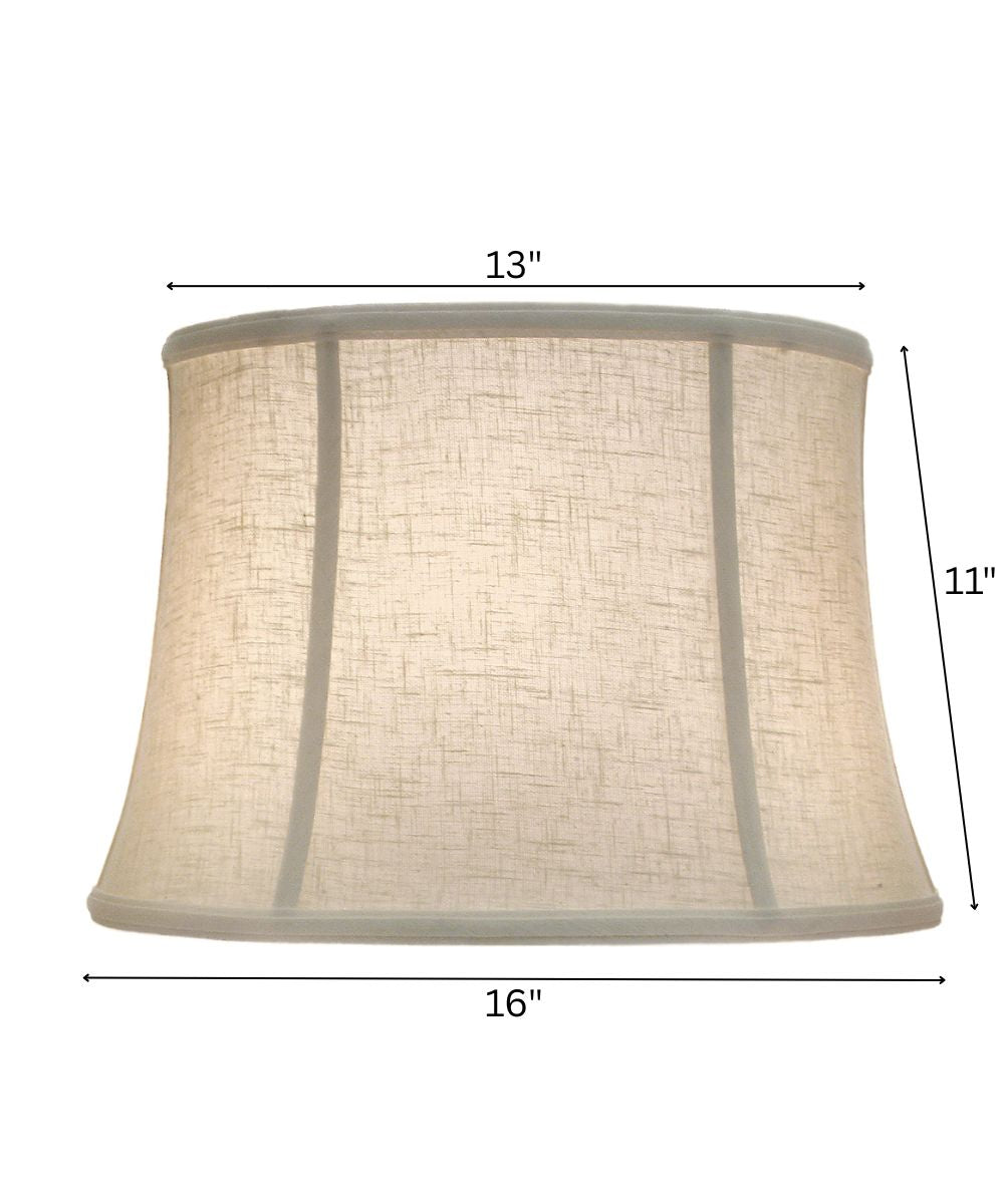 13x16x11 Cream Aberdeen Modified Bell Softback Lampshade