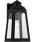 Francis Outdoor Wall Lantern Wall Mount Light Fixture Matte Black