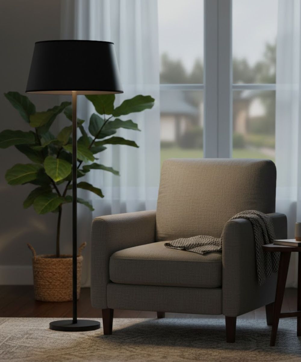 (8x12) (9x16) x 8 Black/Opaque Gold Tapered oval Hardback Lampshade