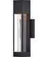 Vapor 1-Light Small Wall Mount Lantern in Black