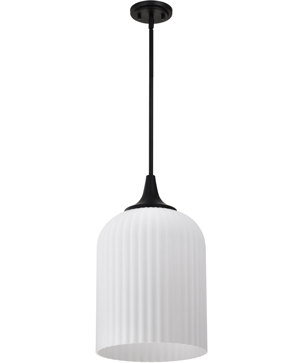 Solara 1-Light Pendant Matte Black