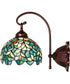 8" Wide Nightfall Wisteria Wall Sconce