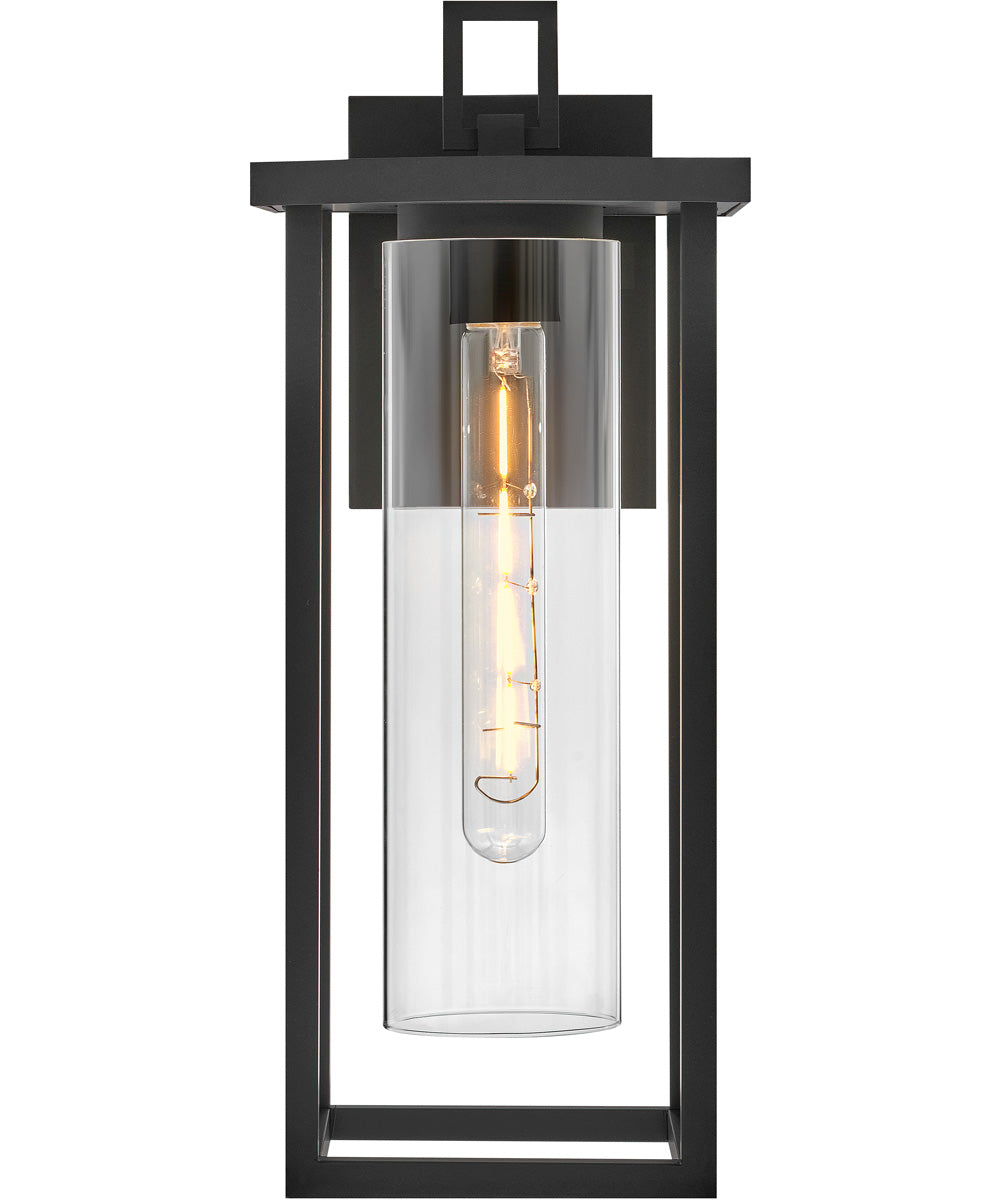 Mateo 1-Light Medium Wall Mount in Black