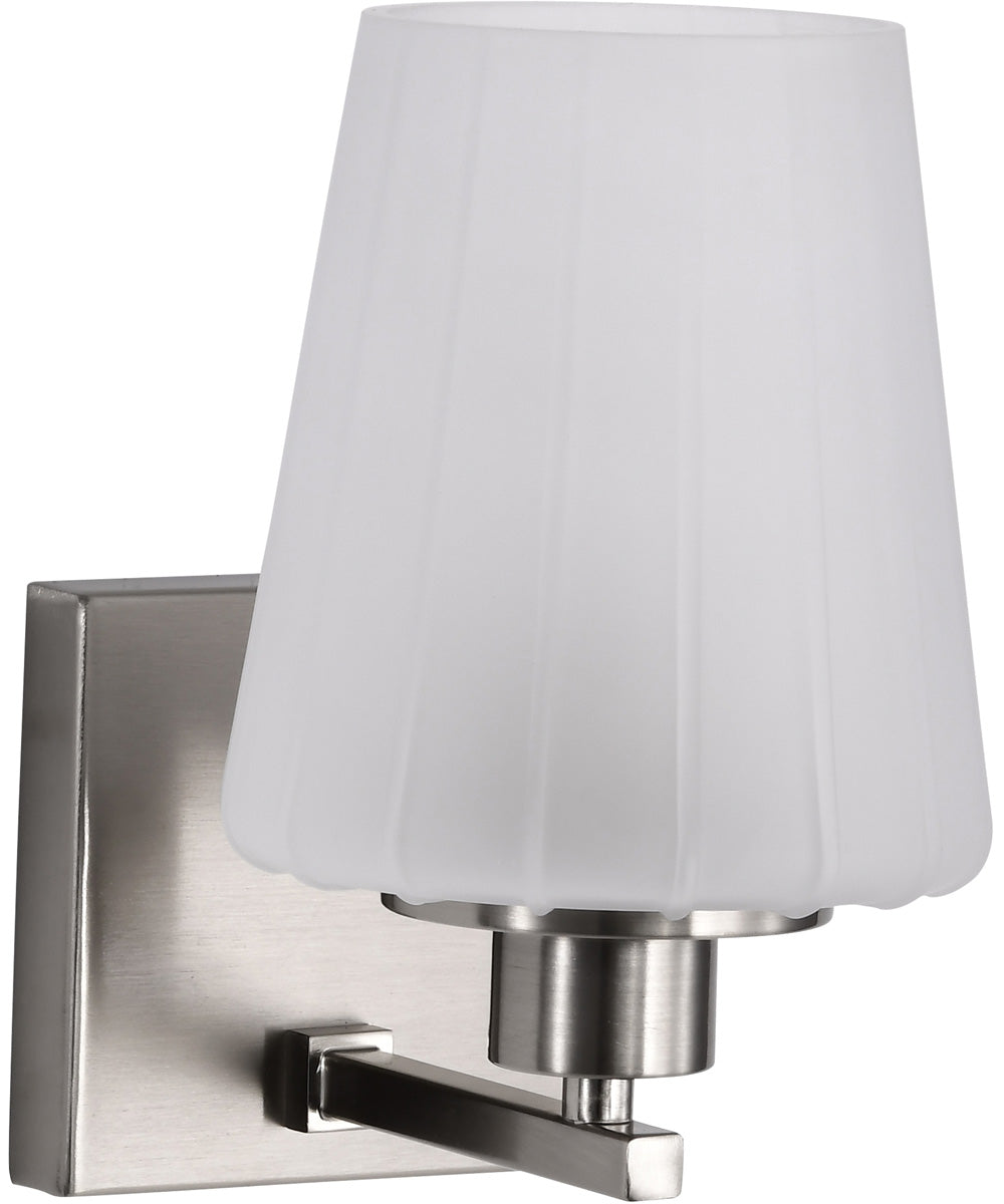 Lune 1-Light Vanity & Wall Brushed Nickel