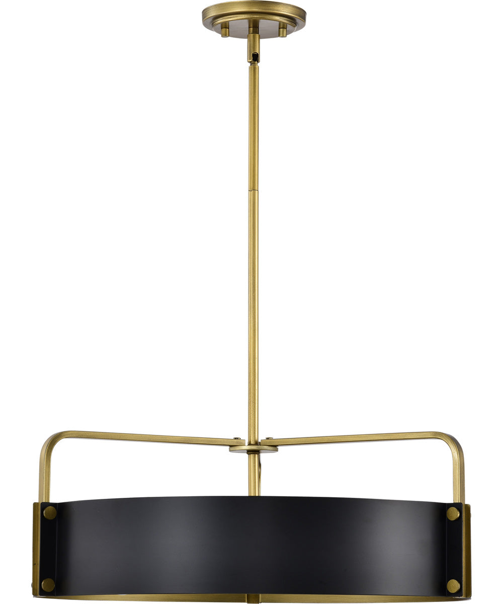 Altos 5-Light Pendant Matte Black