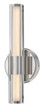 Georgette LED-Light Medium LED Sconce in Polished Nickel