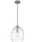 Lucy 1-light Mini Pendant Brushed Nickel