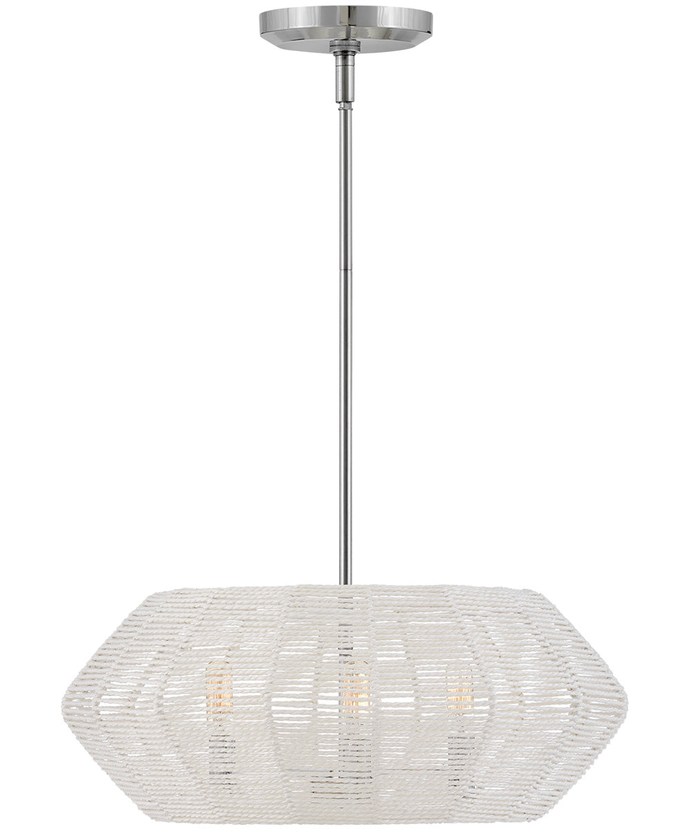 Luca 3-Light Small Drum in Polished Chrome*