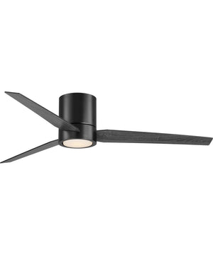 Braden 56" 3-Blade Indoor Hugger Ceiling Fan Matte Black