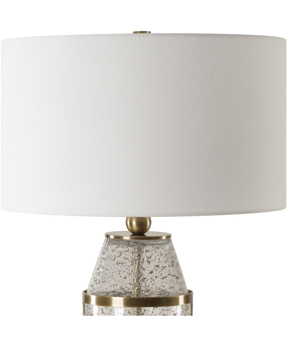 Out Of Time Seeded Glass Table Lamp