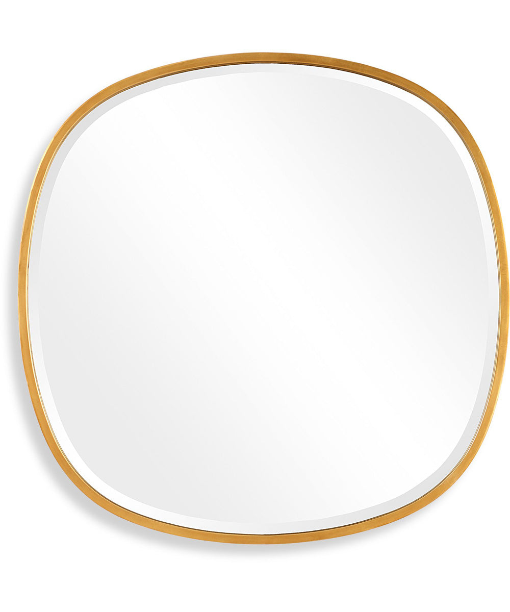 30x30" Wall Mirror with Gold Leaf