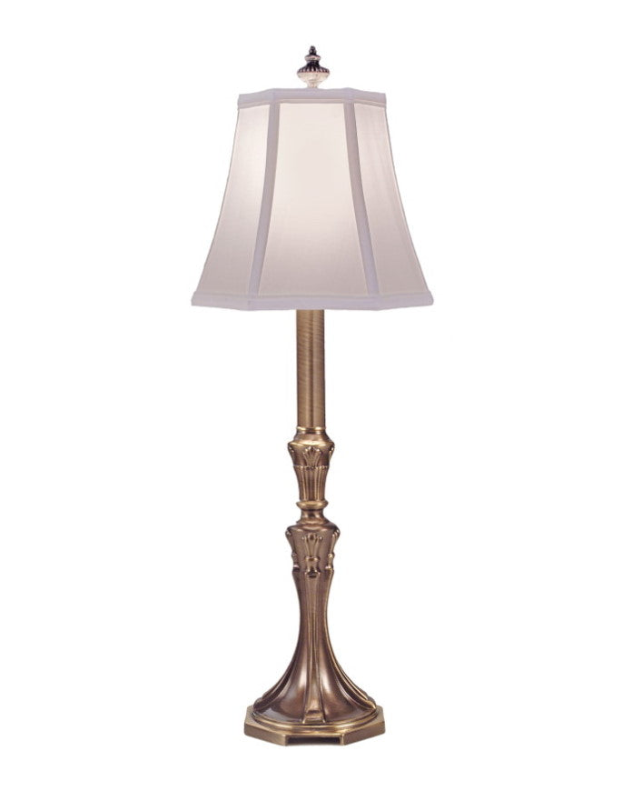 30"H Roman Bronze Signature by Stiffel Buffet Lamp, On/Off