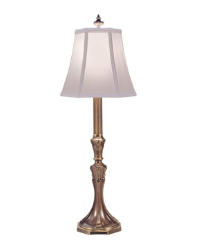 30"H Roman Bronze Signature by Stiffel Buffet Lamp, On/Off