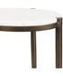 Mercier Round Marble Accent Table