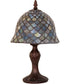 13" High Tiffany Fishscale Mini Lamp