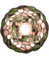 8" Wide Begonia Mini Pendant