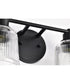 Grayson 2-Light Vanity & Wall Matte Black
