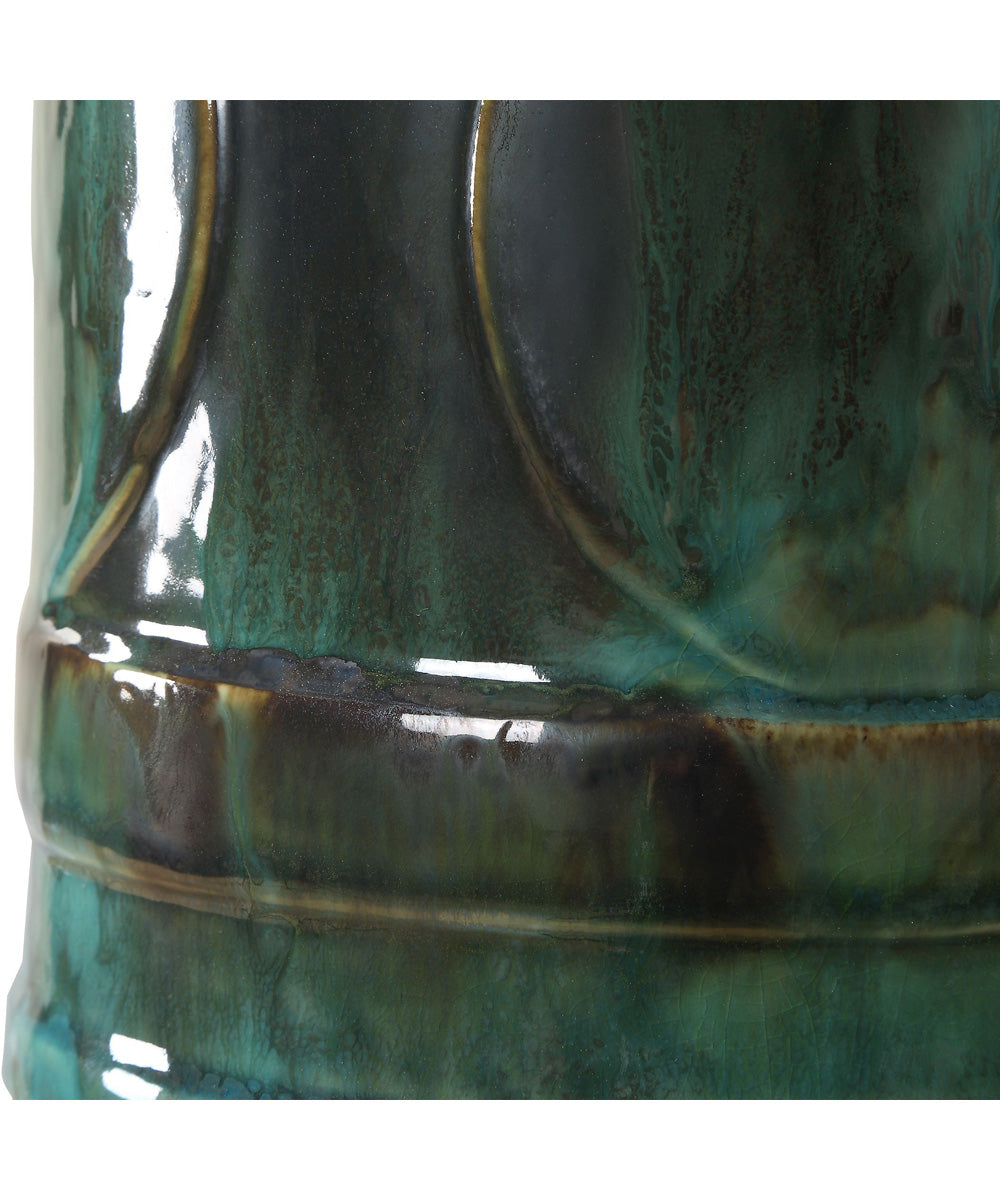Loch Green Glaze Table Lamp