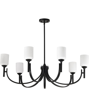Solara 7-Light Chandelier Matte Black