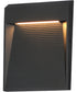 Steppes LED Outdoor Sconce Black