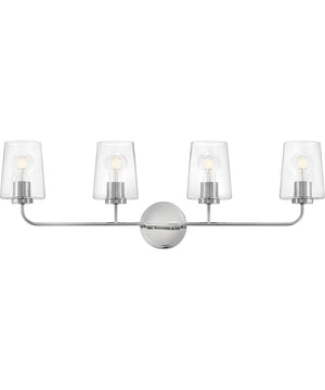 Kline 4-Light Large Four Light Vanity in Chrome