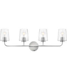 Kline 4-Light Large Four Light Vanity in Chrome
