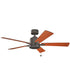 52" Lucian II 5-Blade Ceiling Fan Olde Bronze with Cherry/Walnut Blades by Kichler