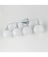 Neve 4-Light Bath Vanity Polished Chrome
